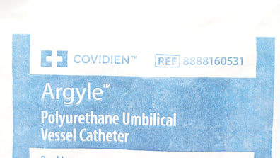 Covidien 8888160531 Polyurethane Umbilical Vessel Cath. 3.5 Fr.